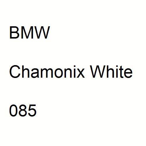 BMW, Chamonix White, 085.